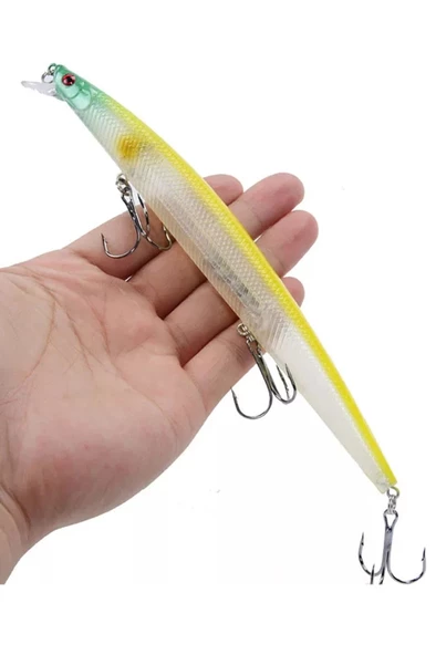 18 cm 24 gr.Lazer Turna Rapala,Levrek Rapala ,,Sahte Lures YapayYem2.Seri - Resim 3