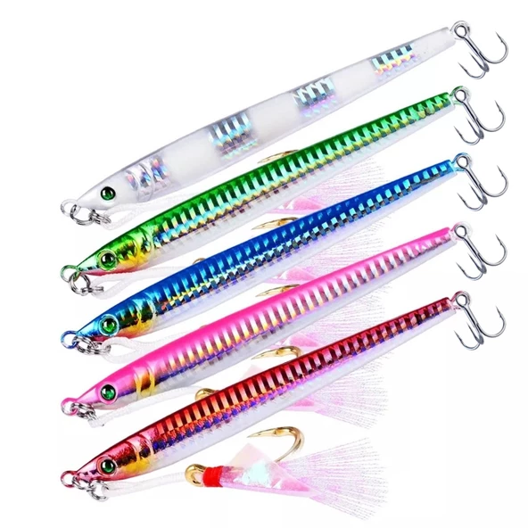 Jig Yem 21gr. 8.5 cm Asist Kancalı Yapay Yem Lures Sahte Yem Rapala