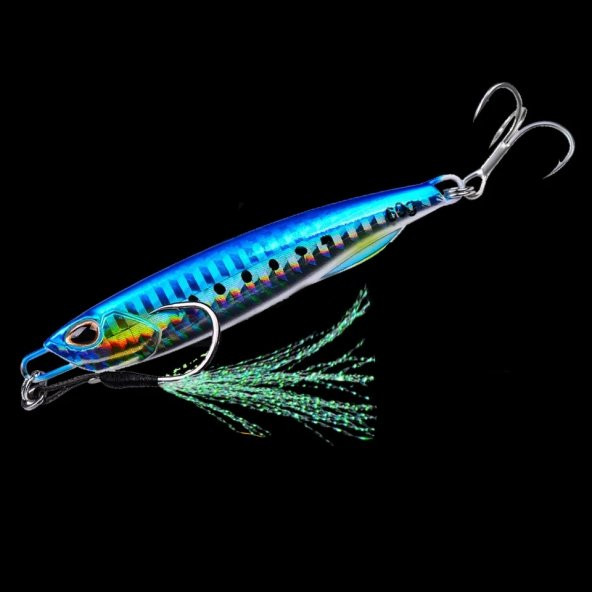 Jig Yem Glowlu 20 Gr.6cm Asist KancalıRapala Lures YapayYemSahteYem - 4