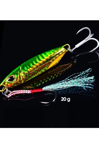 Jig Yem 20gr. Lures Sahte Yem Rapala Levrek,Lüfer,Çinekop,Palamut,Zargana,Turna Rapala - 5