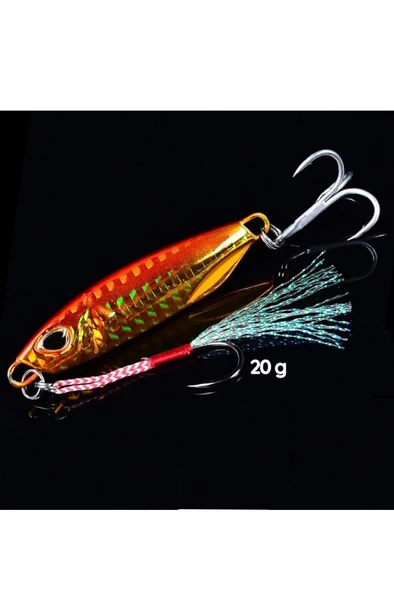 Jig Yem 20gr. Lures Sahte Yem Rapala Levrek,Lüfer,Çinekop,Palamut,Zargana,Turna Rapala - 6