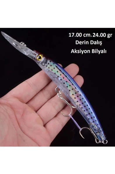 17cm Rapala,Turna Levrek Lüfer Ailesi ,Torik Sahte Lures YapayYem - 3