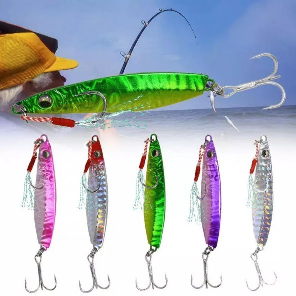 Jig Yem25gr Lures SahteYem Rapala Levrek,Lüfer,Çinekop,Yemi Asist3 - 3