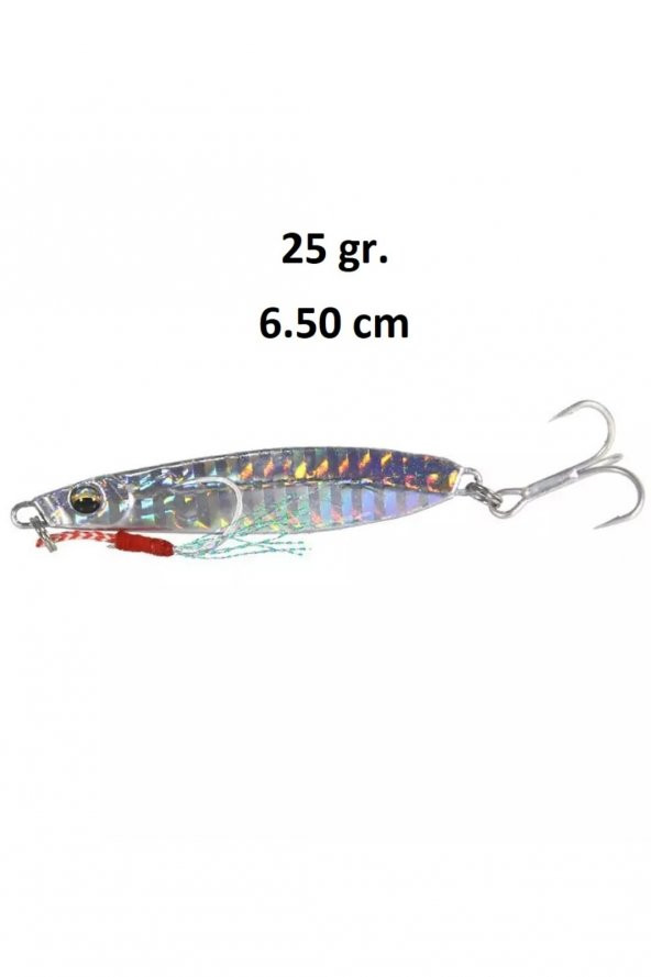 Jig Yem25gr Lures SahteYem Rapala Levrek,Lüfer,Çinekop,Yemi Asist3 - 9