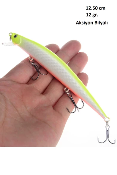 12Gr.Rapala SahteYem Lures Turna Levrek,Lüfer,Çinekop,Rapala A14 - 3