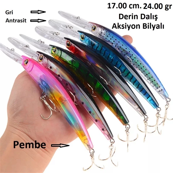 17cm Rapala,Turna Levrek Lüfer Ailesi ,Torik Sahte Lures YapayYem