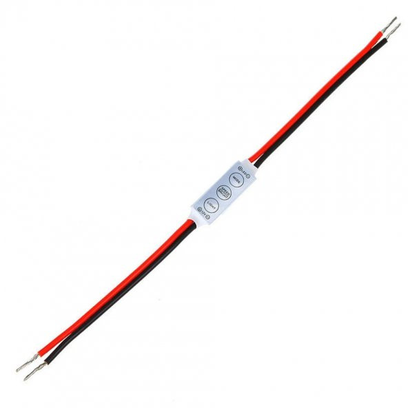 Led Şerit Modülü 7 mod Tek Renk Uyum Şerit led kontrol Kablo Flaşör Modül Konnektör - 3