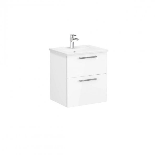 Vitra Root Flat 60 cm Beyaz Çekmeceli Banyo Dolabı Alt Modül Lavabo