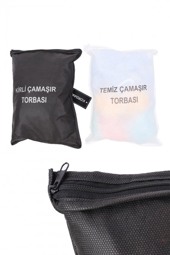 Temiz ve Kirli Çamaşır Torbası - Çamaşır Torbası - Asker Malzemeleri - 2