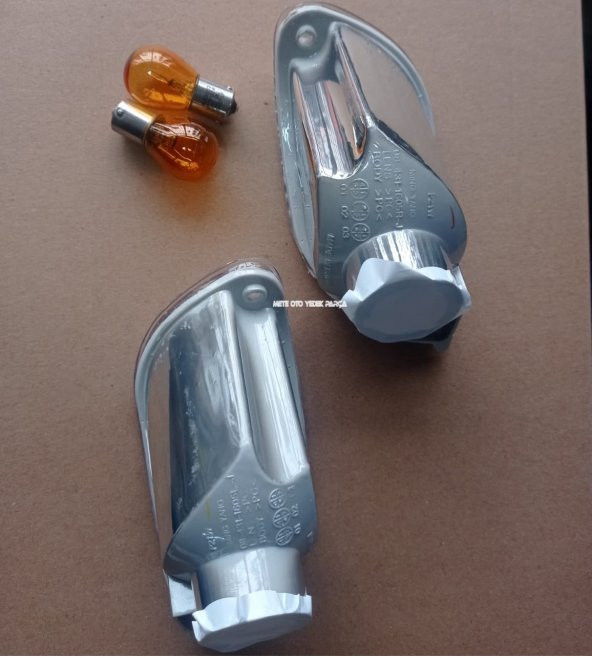 Ford Focus Mk1 Ön Tampon Sinyali Beyaz (Şeffaf) Sol-Sağ Takım 1998-2001 - 3