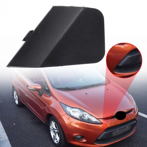 Ford Fiesta Ön Tampon Çeki Demir Kapağı Düz Model 2008-2018