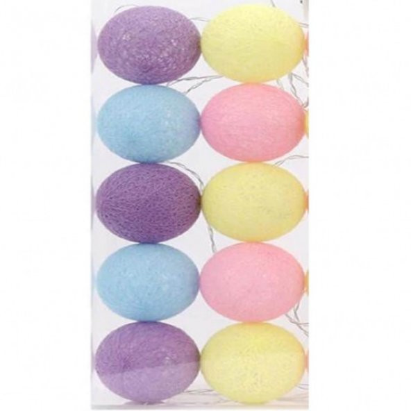 10lu Işıklı Renkli Top Dekoratif Led Hediyelik ürün görseli