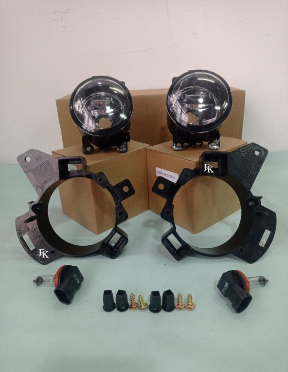 Ford Transit Sis Far Braketi ve Sis Kiti Sağ Sol 2013-2020 - 3