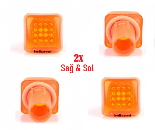Transit 12-15 Çamurluk Sinyali Sarı Sağ-Sol Takım 2 Adet
