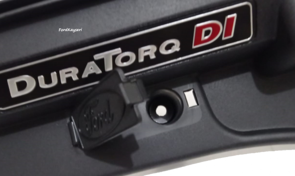 Transit V-184 Motor Üst Koruma Duratorq DI Plastik Kapak 2001-2006 - Resim 2