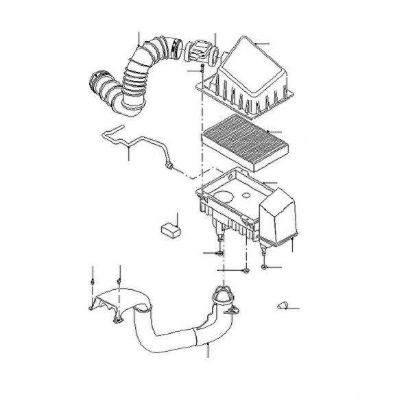 Focus Hava Filtre Giriş Hortumu 1998-2005 98Ab9E635Af - 3