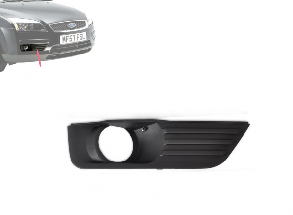 Ford Focus Mk2 Sis Far Çerçevesi Sisli Tip Sağ 2005-2008