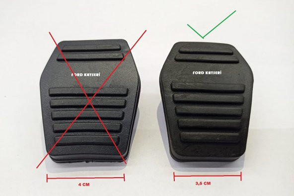 Ford Fiesta Pedal Lastiği İnce Tip 2002-2008