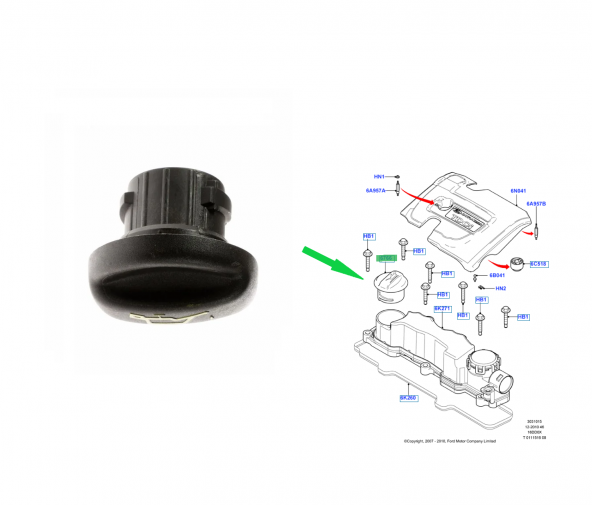 Ford Focus Motor Yağ Kapağı 1.6 Tdci 20052011 - 3
