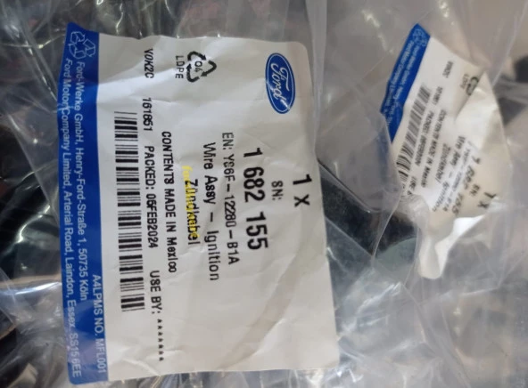 Ford Focus Buji Kablosu Takım 1.6 Motor 1998-2011 Fomoco - 7