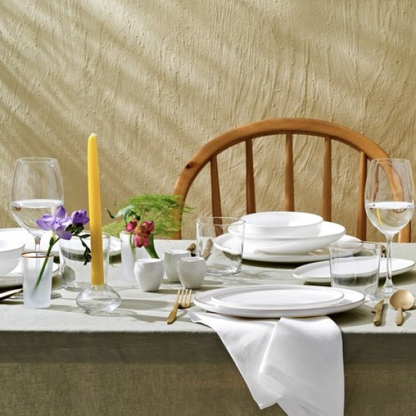 EMSAN FİNE BONE FREYA YMT 60 PRÇ GOLD YUVARLAK - 2