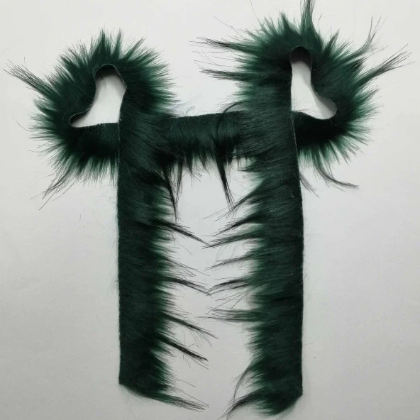 Kürk Şerit ( 1.5 Metre ) Zumrüt Yeşili