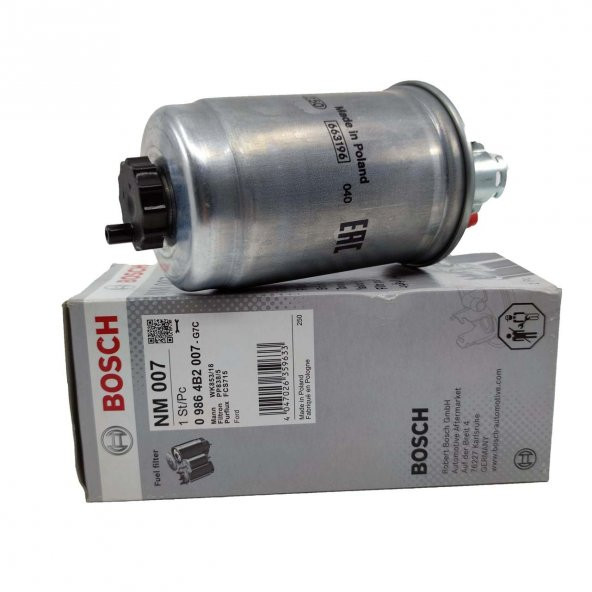 Ford Connect 75 Ps Mazot Filtresi Bosch 2002-2013 2S419155AB