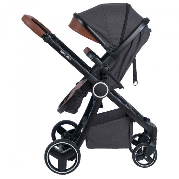 Biddy Pitty Terre Smoked Hafif Travel Sistem Bebek Arabası - 10