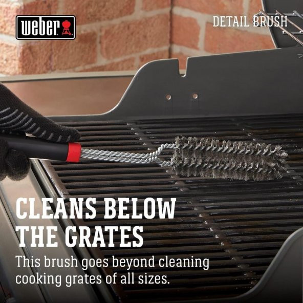 Weber 6279 Izgara Detay Fırçası 18" 46 CM - 2
