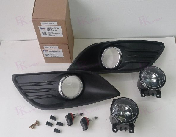 Ford Focus Mk2,5 Sis Far Çerçevesi ve Sis Kiti Ampullü Sağ Sol 2008-2011 - 2