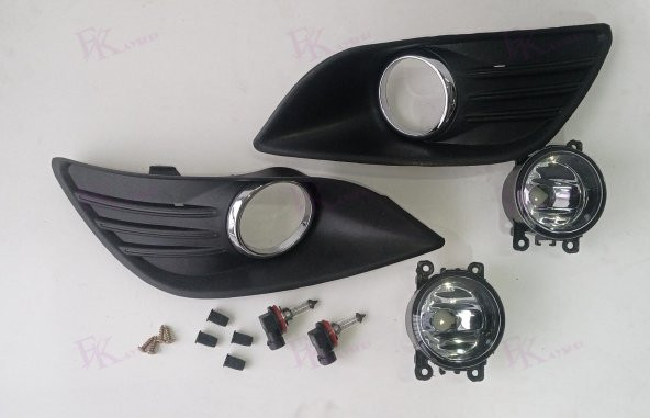 Ford Focus Mk2,5 Sis Far Çerçevesi ve Sis Kiti Ampullü Sağ Sol 2008-2011 - 3