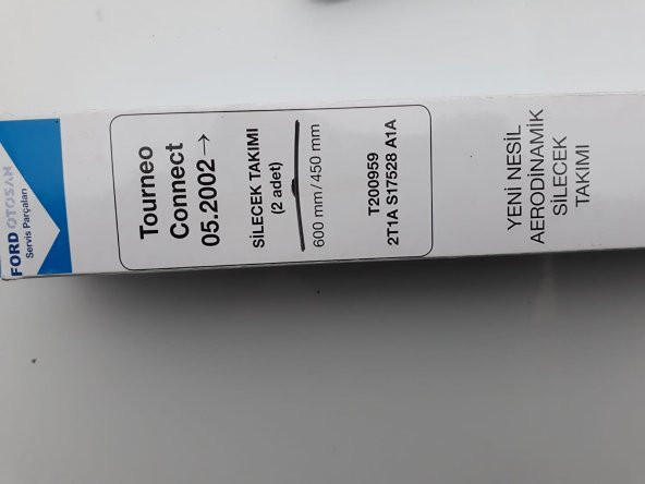 Ford Connect Silecek Süpürge Takımı Otosan 2002-2013 60 Cm 45 Cm - 7