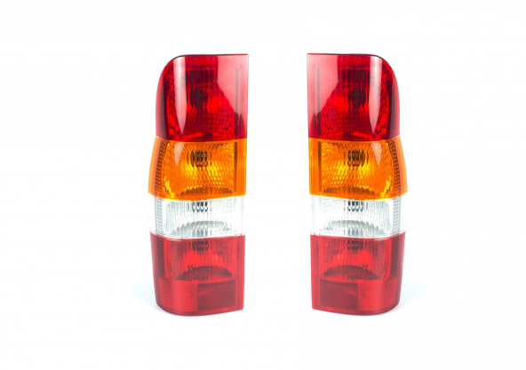 Ford Transit V-184 Arka Stop Lambası Takımı Sağ Sol ( Duylu ) 20012006