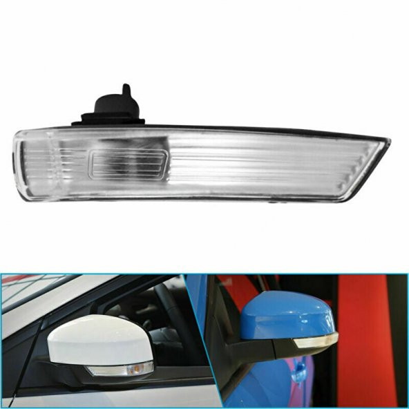 Ford Mondeo Ayna Sinyali Beyaz Zemin Sol Oem Kalite - 2