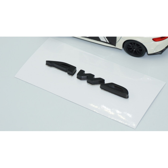 DK Tuning AWD Bagaj Siyah ABS 3M 3D Yazı Logo Subaru İle Uyumlu - 3