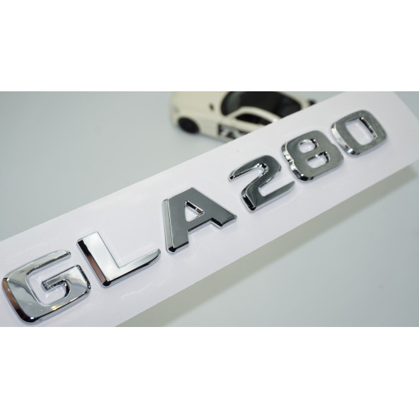 DK Tuning GLA 280 Bagaj Krom ABS 3M 3D Yazı Logo Benz İle Uyumlu