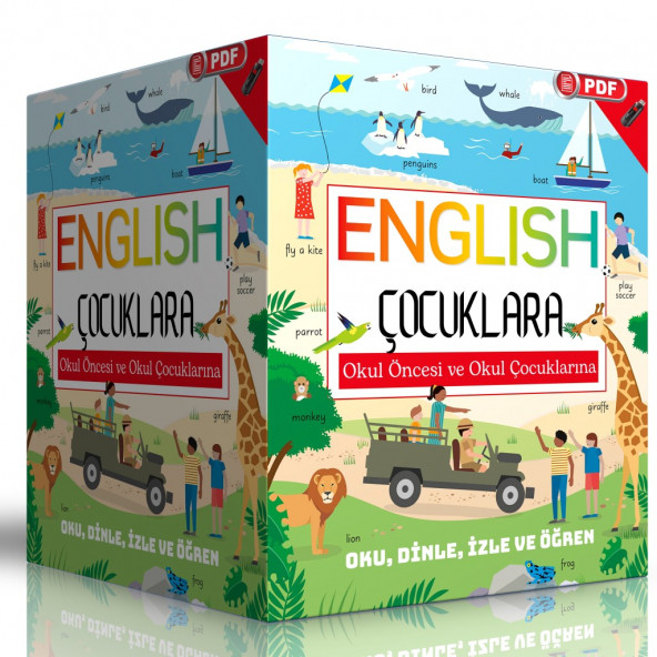 Çocuklara İngilizce Eğitim Seti (Dijital Eğitim)