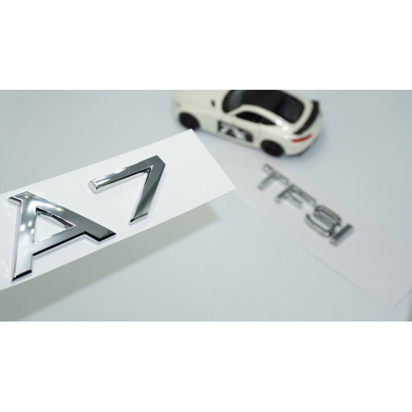 DK Tuning Audi A7 TFSi Krom ABS 3M 3D Bagaj Yazı Logo