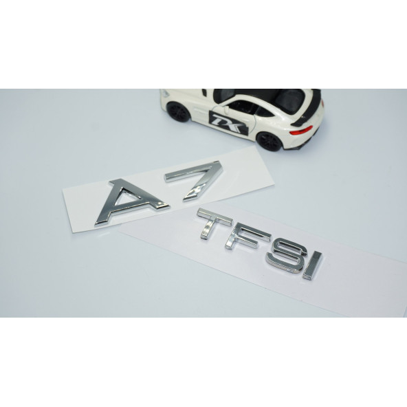 DK Tuning Audi A7 TFSi Krom ABS 3M 3D Bagaj Yazı Logo - 2
