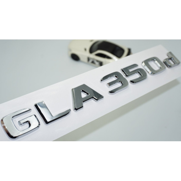 DK Tuning GLA 350d Bagaj Krom ABS 3M 3D Yazı Logo Benz İle Uyumlu