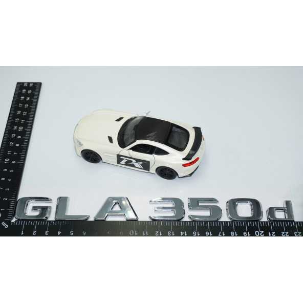 DK Tuning GLA 350d Bagaj Krom ABS 3M 3D Yazı Logo Benz İle Uyumlu - 4