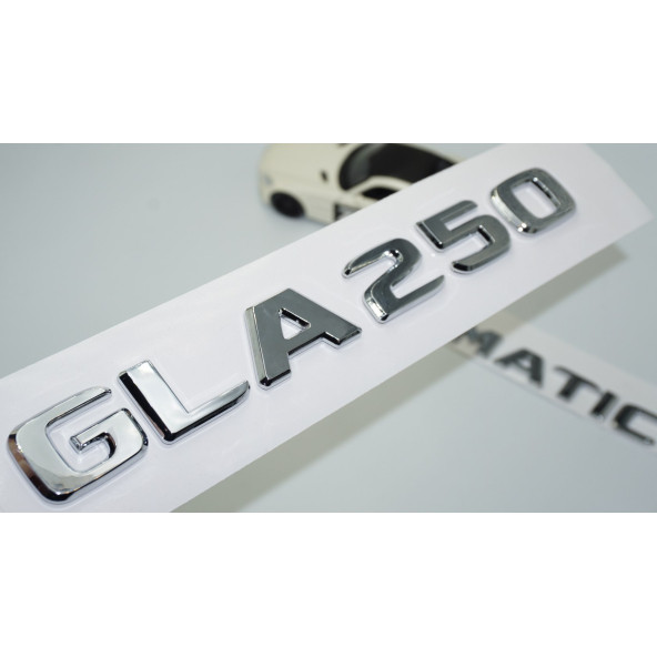 DK Tuning GLA250 4Matic Bagaj Krom ABS Yazı Logo Benz İle Uyumlu