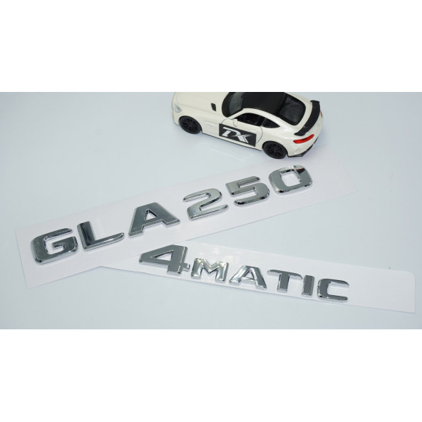 DK Tuning GLA250 4Matic Bagaj Krom ABS Yazı Logo Benz İle Uyumlu - 2