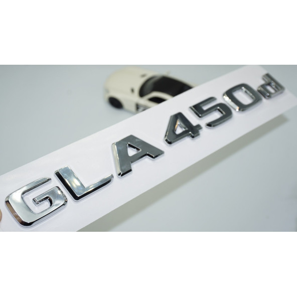 DK Tuning GLA 450d Bagaj Krom ABS 3M 3D Yazı Logo Benz İle Uyumlu