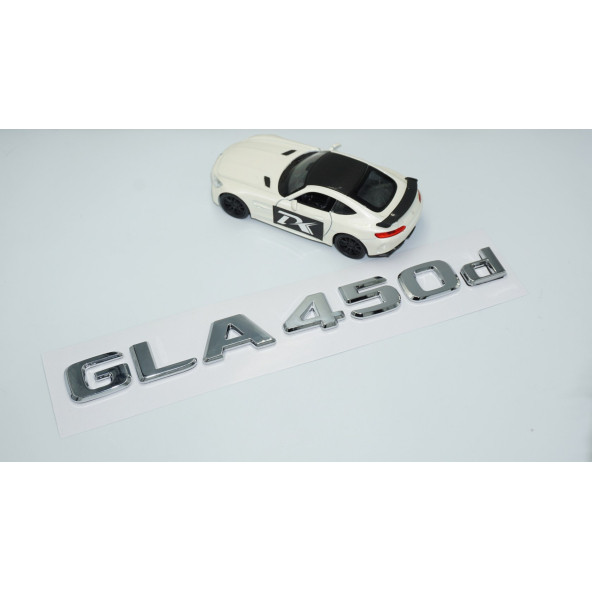 DK Tuning GLA 450d Bagaj Krom ABS 3M 3D Yazı Logo Benz İle Uyumlu - 2
