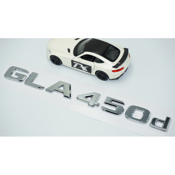 DK Tuning GLA 450d Bagaj Krom ABS 3M 3D Yazı Logo Benz İle Uyumlu - 3