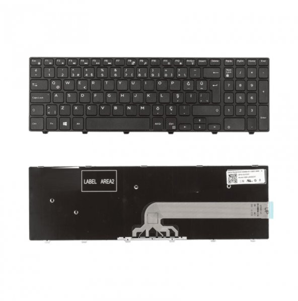 Dell 490.00H07.0L01 490.00H07.0L0A Notebook Klavye (Siyah TR)