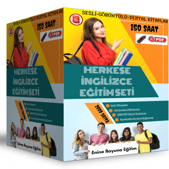 Herkese İngilizce Eğitim Seti (150 Saat Anlatım)