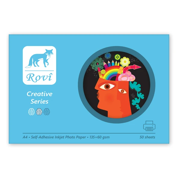 Rovi Creative Yapışkanlı Fotoğraf Kağıdı 200gsm 50yp A4