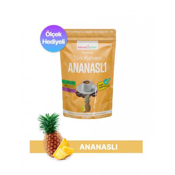 200g Pineapple Flavored Turkish Coffee / Light Drink